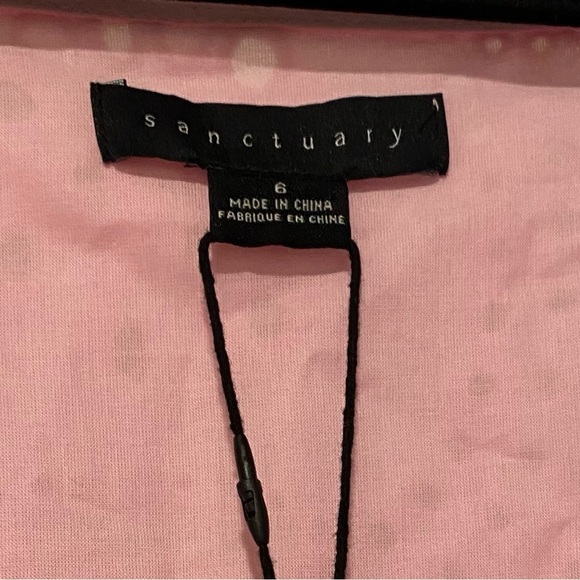 Sanctuary Women’s Pink Eyelet Maxi Revolve New Cotton Summer Dress size 6 - Picture 15 of 15